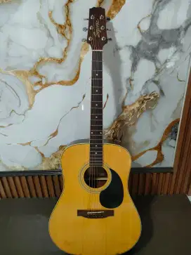 Gitar akustik elektrik segovia d-07 gn preamp ibanez