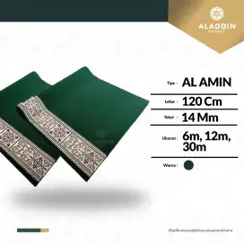 SADAJAH MASJID! KARPET MUSHOLLA SEMI IMPOR TEBAL 13MM LEMBUT & NYAMAN