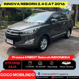 [KM35rb] Innova Reborn G Matic 2016 Diesel Pajak Baru Bisa Kredit