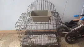 Kandang kucing ukuran besar merek Luve