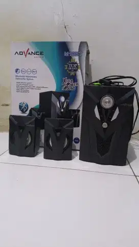 Speaker Advance M10BT Speaker Bluetooth Bass Wireless Aktif