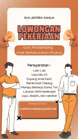 Guru Pendamping Anak Berkebutuhan Khusus