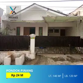 UPDATE TURUN HARGA  DIJUAL RUMAH JL .PONDOK PINANG KEBAYORAN LAMA