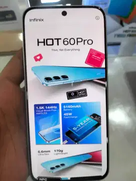 Infinix hot 60 pro Ram 8+8/256