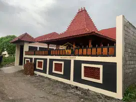 JOGLO MEWAH TANAH LUAS DI PALAGAN, BELAKANG HYATT HOTEL