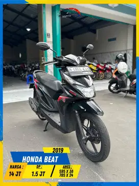 HONDA BEAT 2019 MURAH MERIAH MASZEHH HIKMAH MOTOR KEPUH
