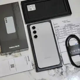 Samsung S24 Fe 5G 8/256 GB, Warna Putih, Garansi Resmi Sein Indonesia