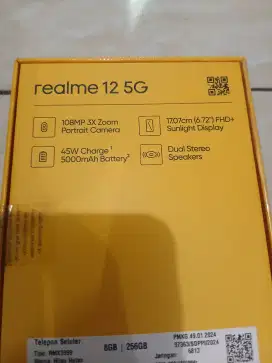SUPER MURAH,, REALME 12 5G 8/256,, bisa nego