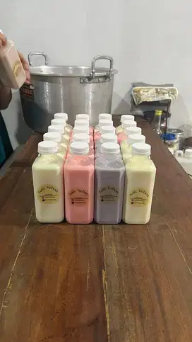 Susu sapi murni varian rasa di Sawangan Depok
