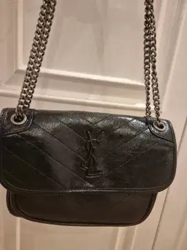 Tas ysl hitam bagus mulus