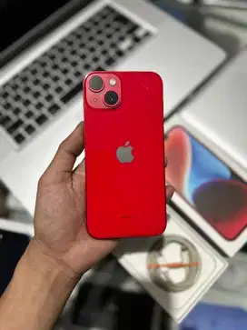 iPhone 14 128 Red ex garansi resmi
