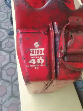 jerigen sell x100 motor oil 40 for servise mm hd era kolonial
