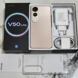 Vivo V50 Lite 4G 8/128 GB, Warna Gold, Garansi Resmi Indonesia panjang