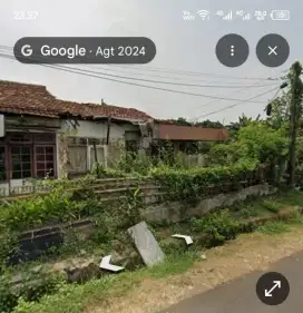 Tanah ada bangunan lamanya 100m² di pondok bambu Jaktim