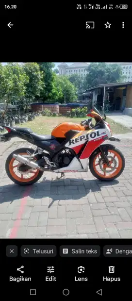 Honda CBR 150..udh tidak terpakai
