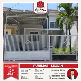 DIJUAL / SEWA CEPAT BUTUH UANG RUMAH BAGUS SIAP HUNI PURIMAS LEGIAN