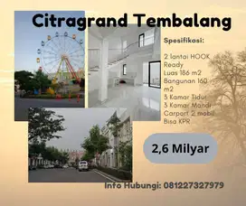 Ready New Hunian Citragrand 2 Lantai HOOK Dekat UNDIP Tembalang
