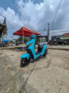Uwinfly Sepeda Listrik Original D75 Biru Bergaransi Resmi
