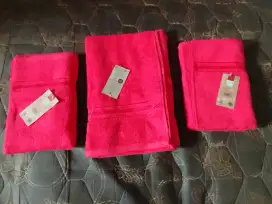Handuk Merah Putih 3pcs