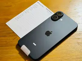 iPhone 16 PLUS 128GB iBox BH100% CC6x 1 Minggu Pakai