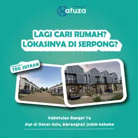 Rumah di Serpong BSD, dekat Bintaro. Lokasi Strategis.