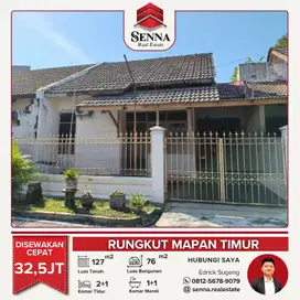 DISEWAKAN CEPAT BUTUH UANG RUMAH BAGUS SIAP HUNI RUNGKUT MAPAN TIMUR