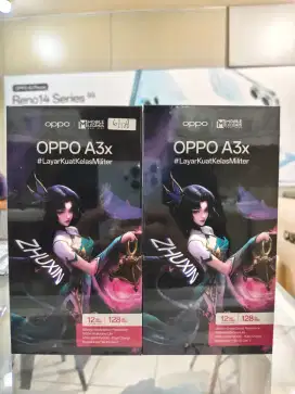 Oppo A3x RAM 6+6/128GB,Tahan banting, Baru SEGEL ORI Garansi resmi.