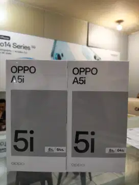 Oppo A5i 8(4+4)64GB, Tahan banting,45Watt,Baru SEGEL ORI Garansi resmi