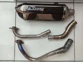 Knalpot full set Prospeed Scoterseries pcx150 dan pcx 160 Nego dan COD