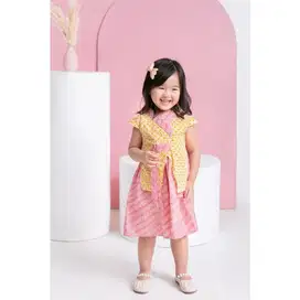 Preloved Baju Batik Dress Anak Perempuan