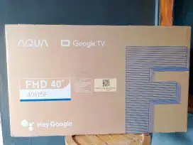 Google tv 40 inch AQUA & Toshiba layar fullHD