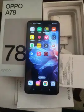 OPPO A78 256GB FULLSET MULUS Nego