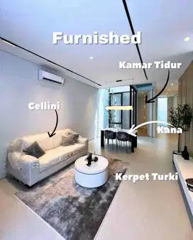 Full Furnish Rumah Baru Mojo Dkt Unair, Ngagel, DharmaHusada,Kertajaya