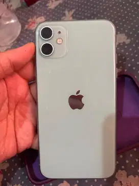 Iphone 11 128 GB green , imei kemenperin sinyal permanen