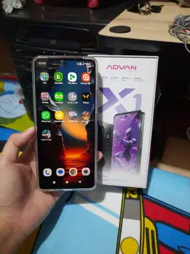 Hp Gaming Advan X1 Helio G100,NFC,GyroHW Fullset Mulus Garansi panjang