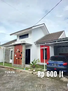 Dijual Rumah Cakep di Lingkungan Sejuk dekat Jalan Kaliurang