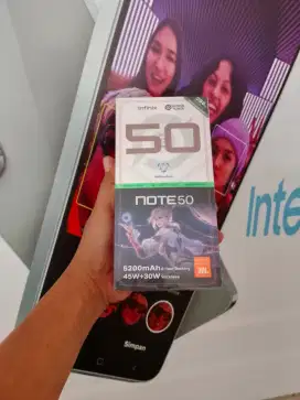 [ fast respon wa ] Infinix Note 50 8+8/256 Garansi resmi 1thn