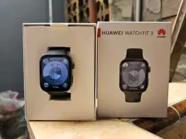 Huawei Watch Fit 3 Black lengkap ori