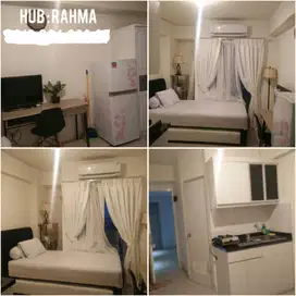 Sewa Per 3Bln Studio Furnish Lt.Rendah Green Pramuka City