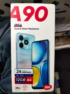 itel A90 ram 4+8/64gb new garansi