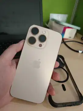 Iphone 16 Pro 128GB Garansi Mei 2026 Desert Titanium Mulus