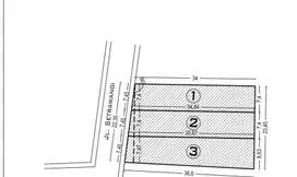 Jalan Sutami Dijual Tanah 3 Setifikat SHM
