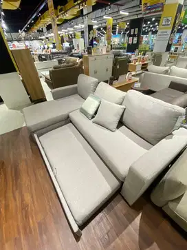 L sofa fabric new