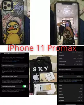 Jual cepat iPhone 11promax bisa nego