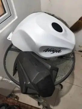 Cover tangki & single seat ninja 250 fi