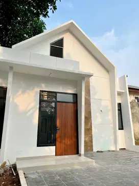Rumah Mezzanine Mewah Free Biaya All in, Dekat LRT Harjamukti