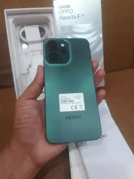 OPPO RENO 14F 5G Warna Hijau Ram 12/256GB

Open box Garansi 1th