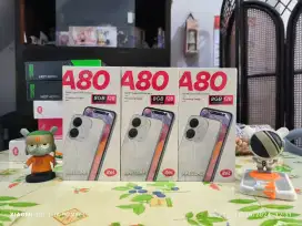 Itel A80 4/128 garansi resmi BARU | segel dus