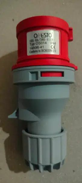 colokan industri CEE 16A, 5-pin.