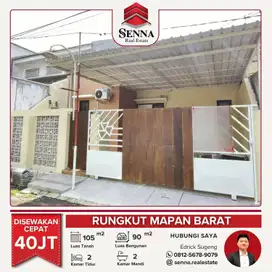 DISEWAKAN CEPAT BUTUH UANG RUMAH BAGUS SIAP HUNI RUNGKUT MAPAN BARAT